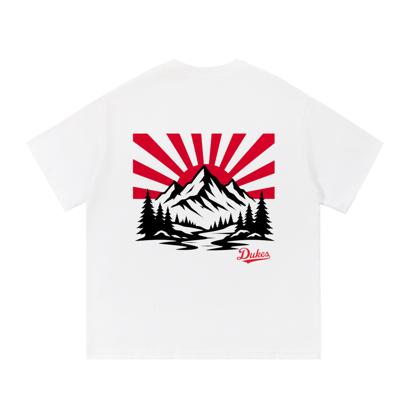 Dukes Red Horizon Tee