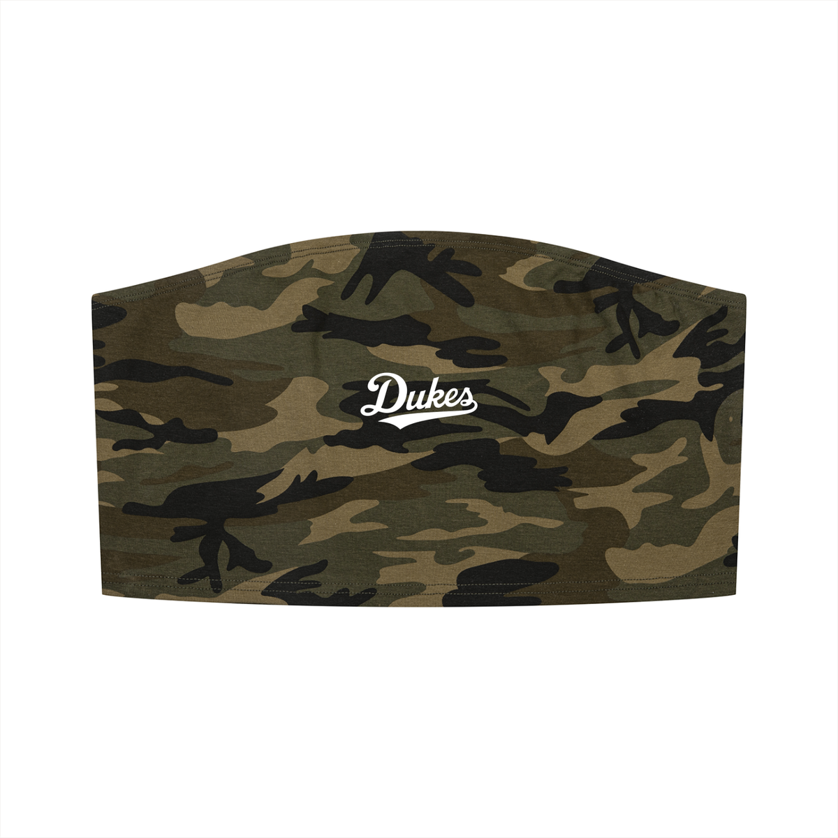 Dukes Camo Cropped Tube Top