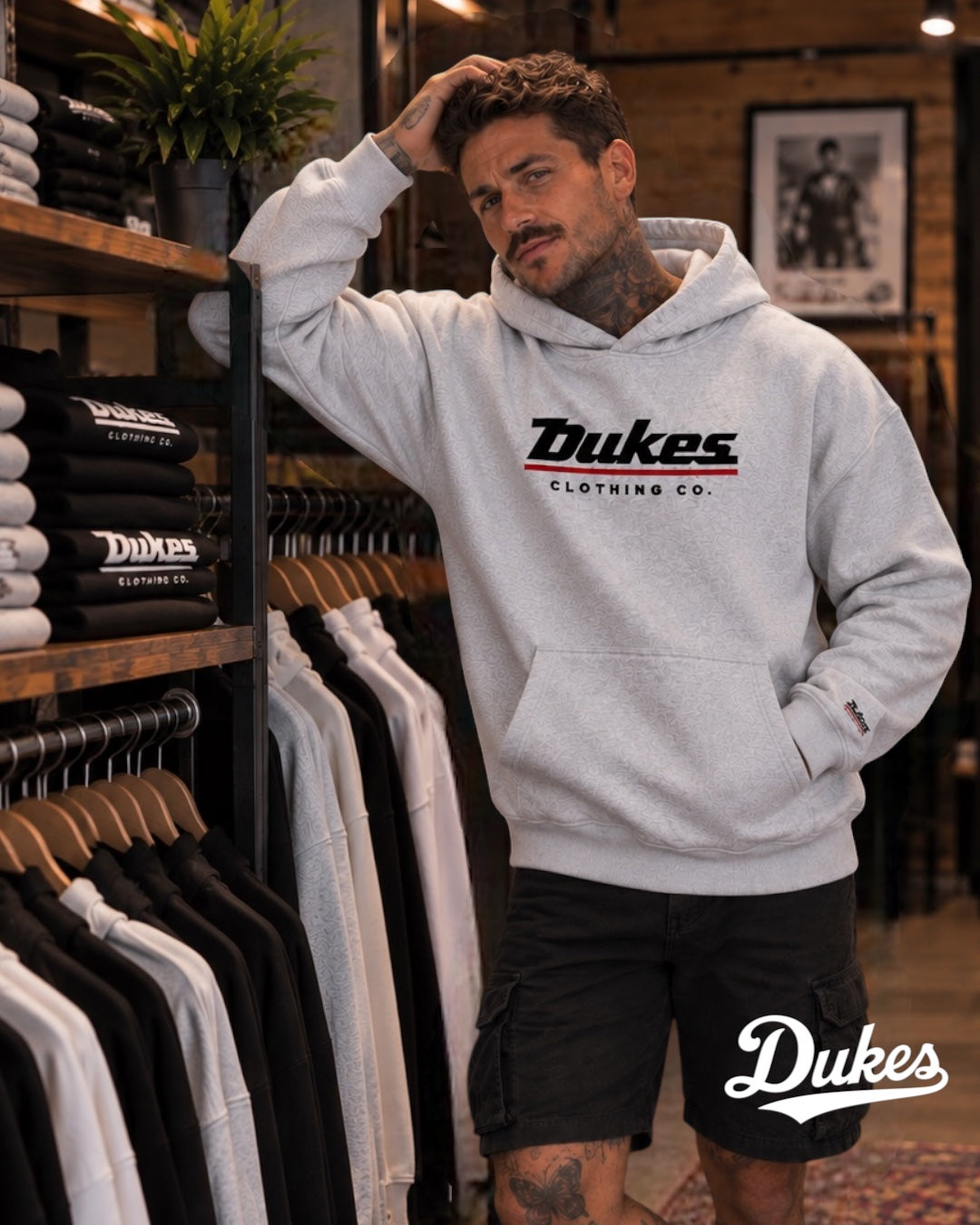 Dukes Burnout Oversize Hoodie