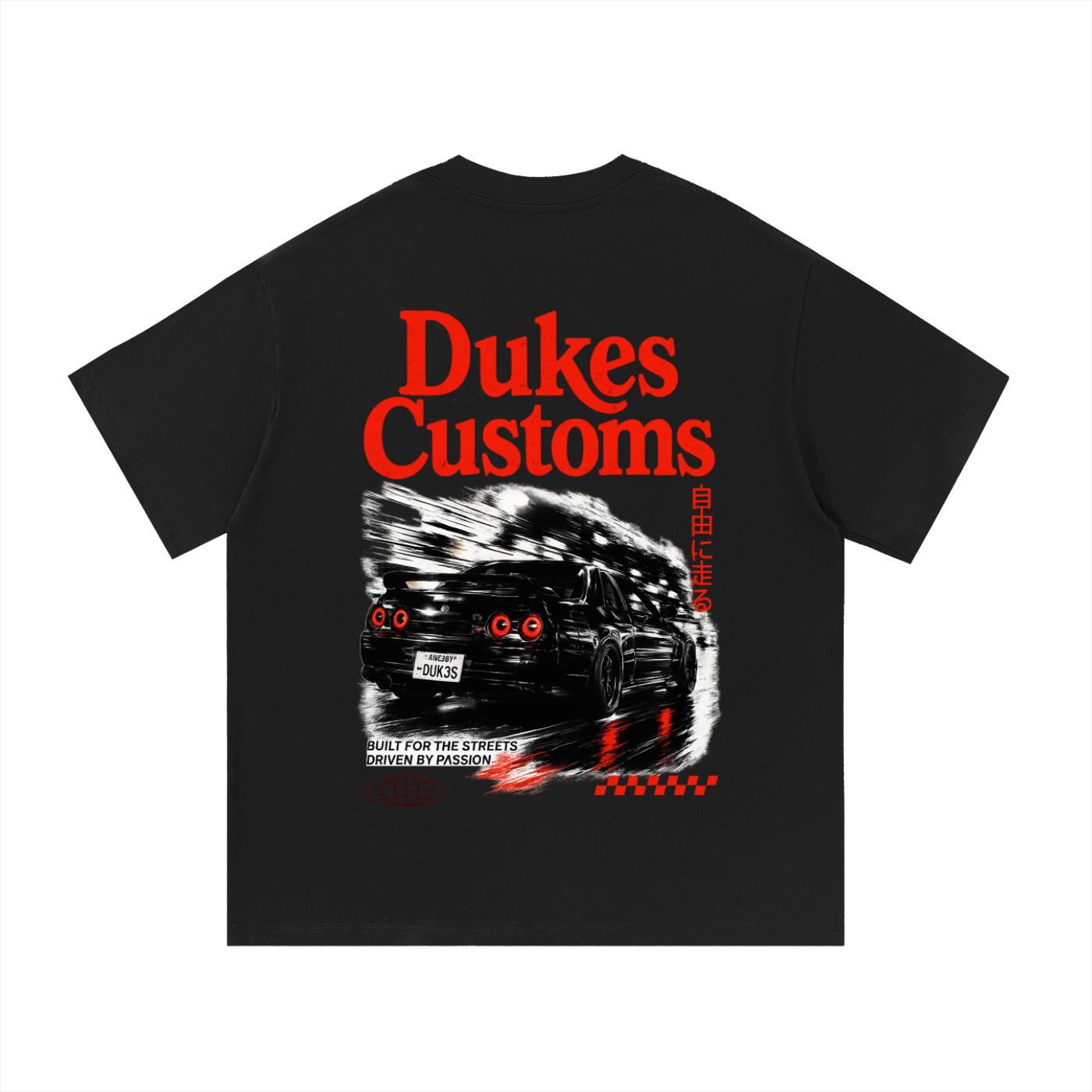 Dukes Customs Night Ryder Tee