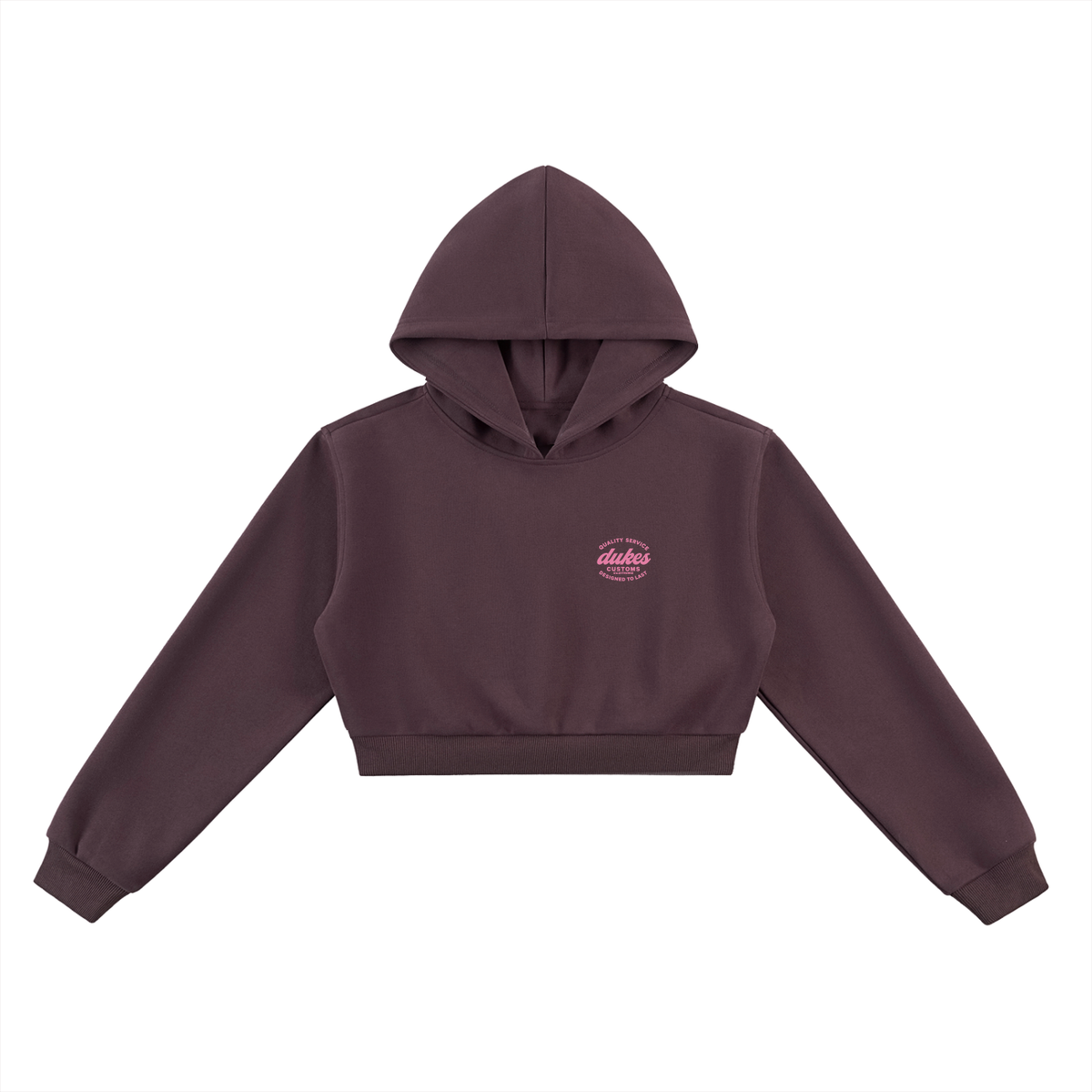 Essential Cropped Hoodie