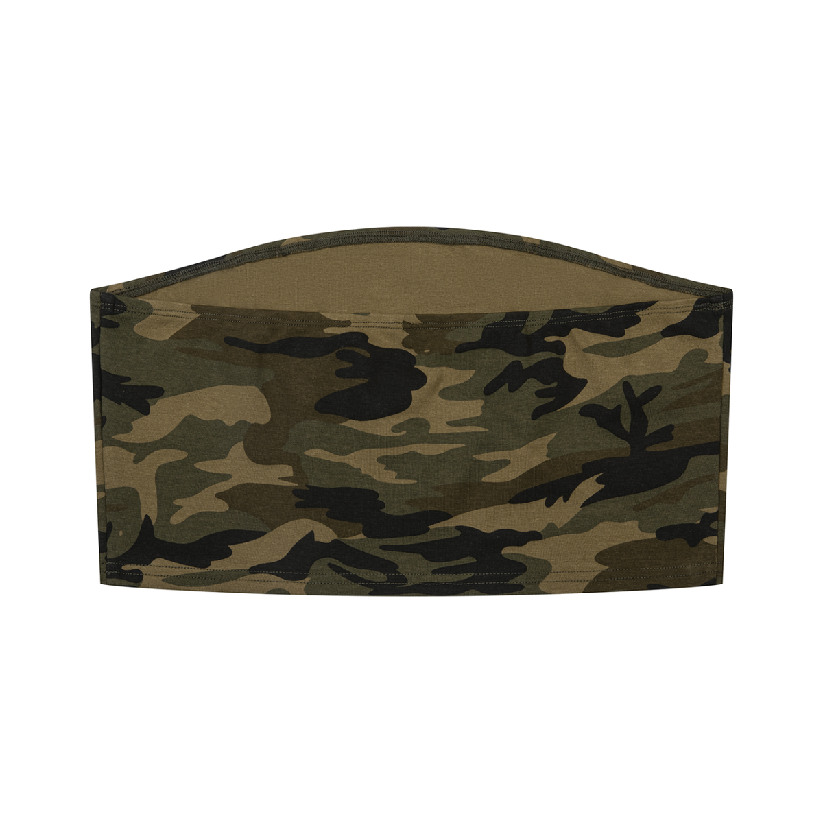 Dukes Camo Cropped Tube Top