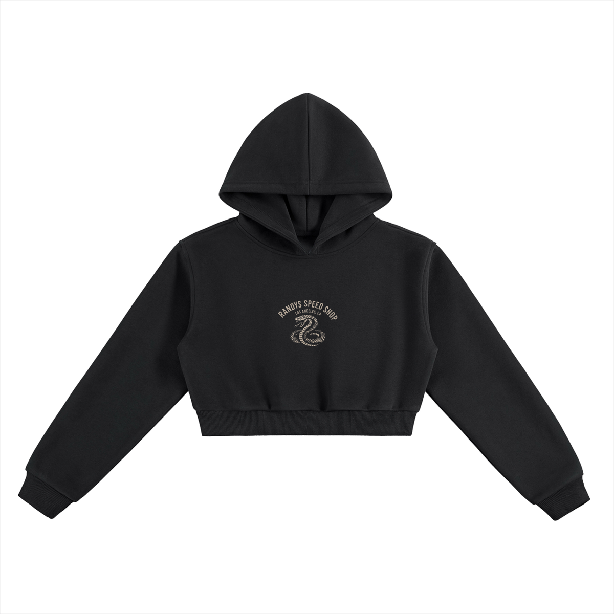 Randys Speed Shop Cropped Hoodie