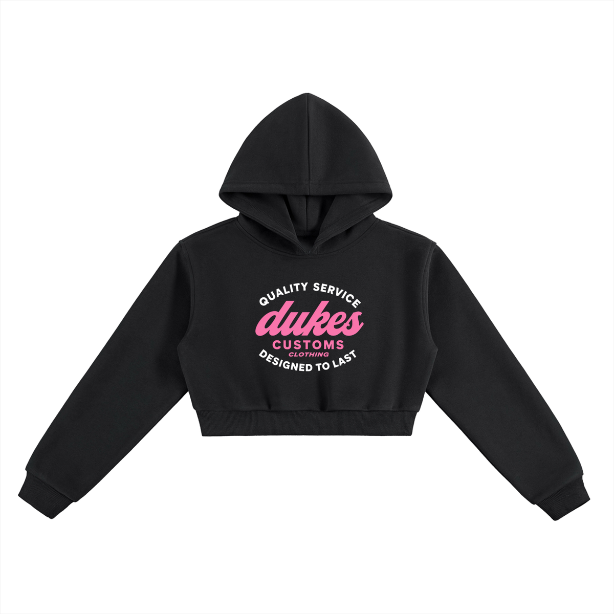 Dukes Customs Cropped Hoodie