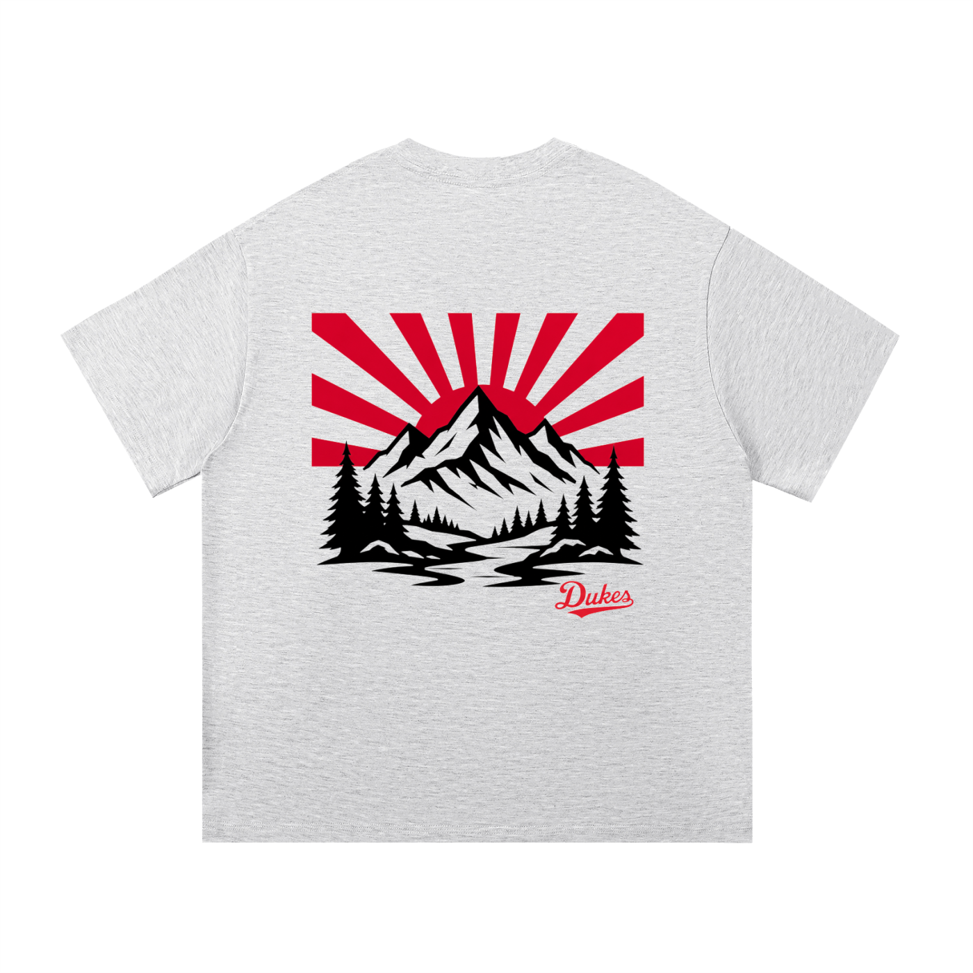 Dukes Red Horizon Tee