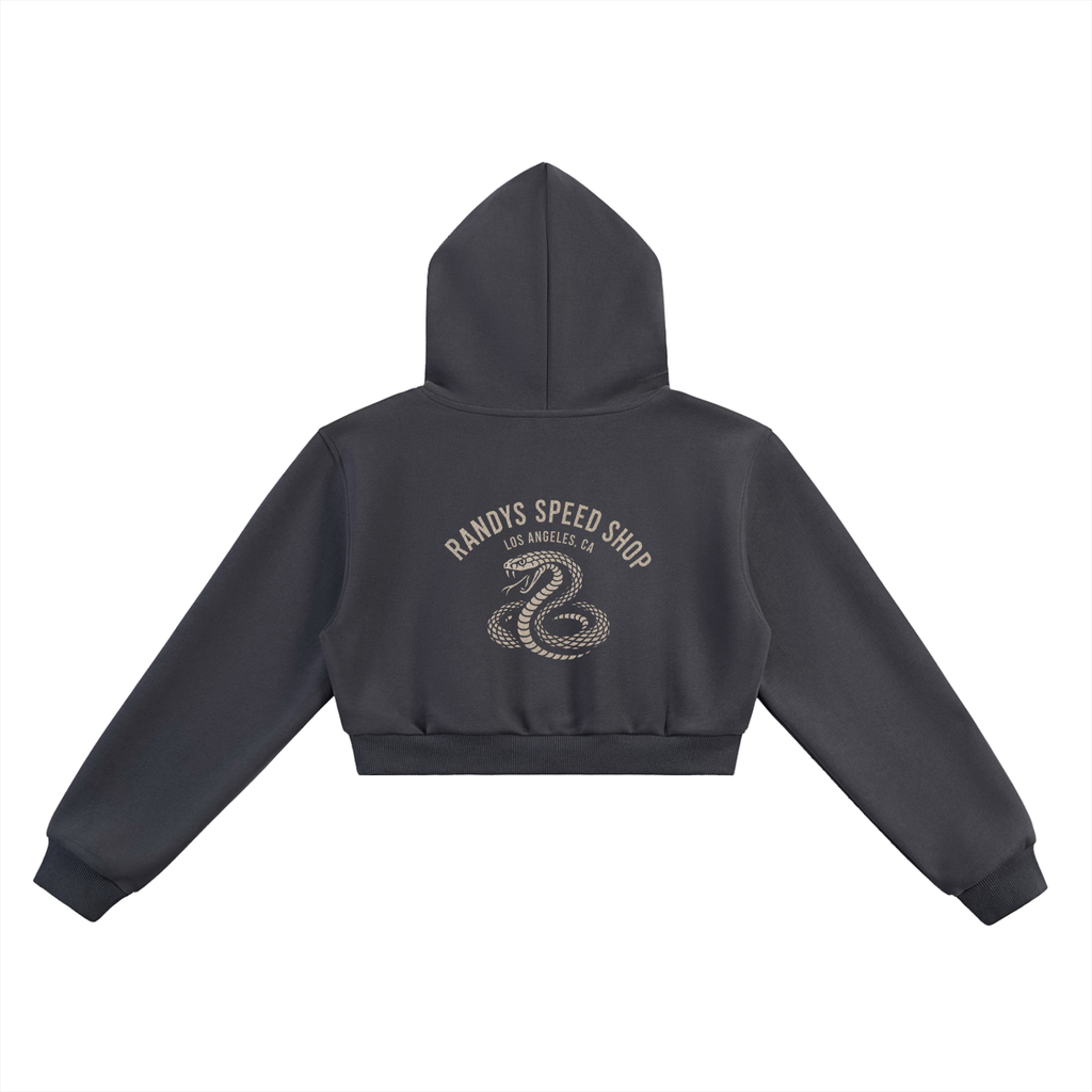 Randys Speed Shop Cropped Hoodie