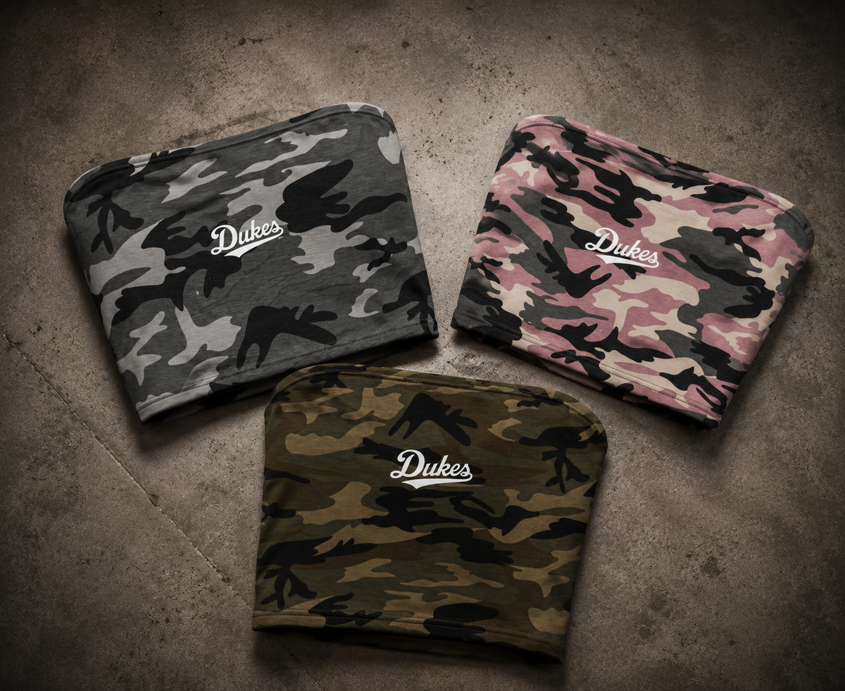 Dukes Camo Cropped Tube Top