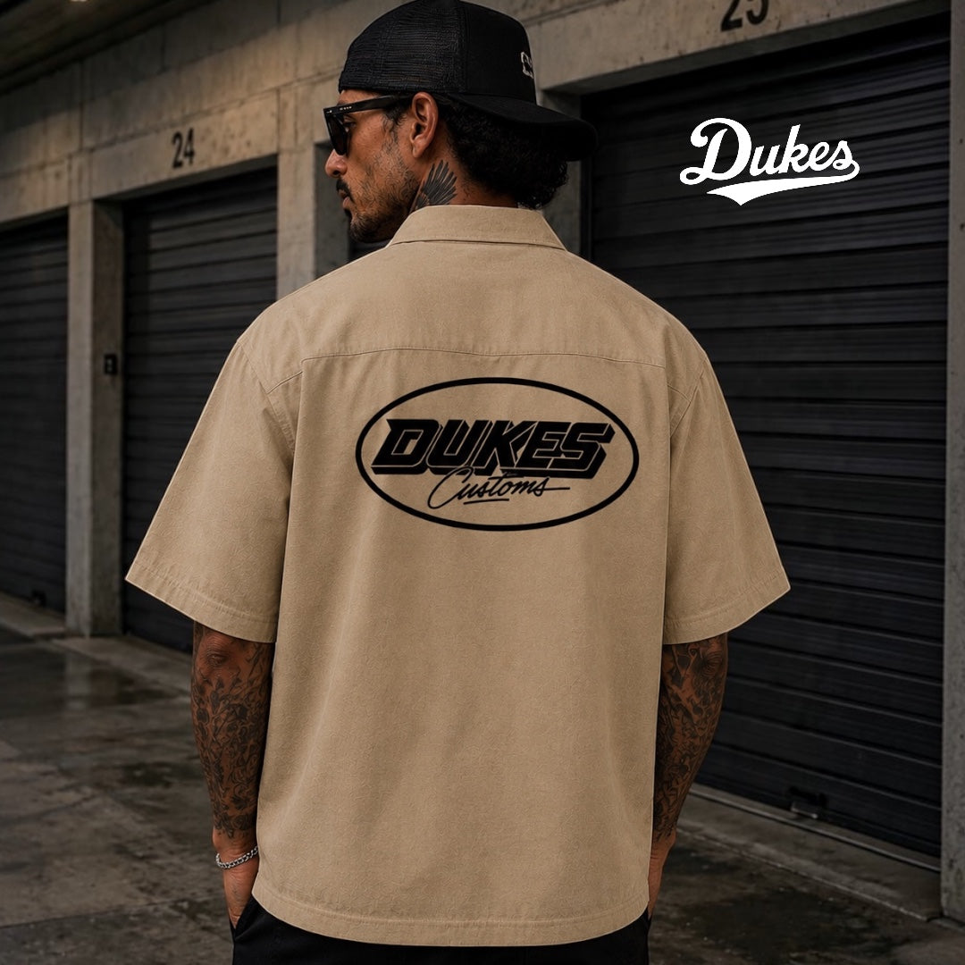 Dukes Customs Boxy Heavyweight Short Sleeve Shirt