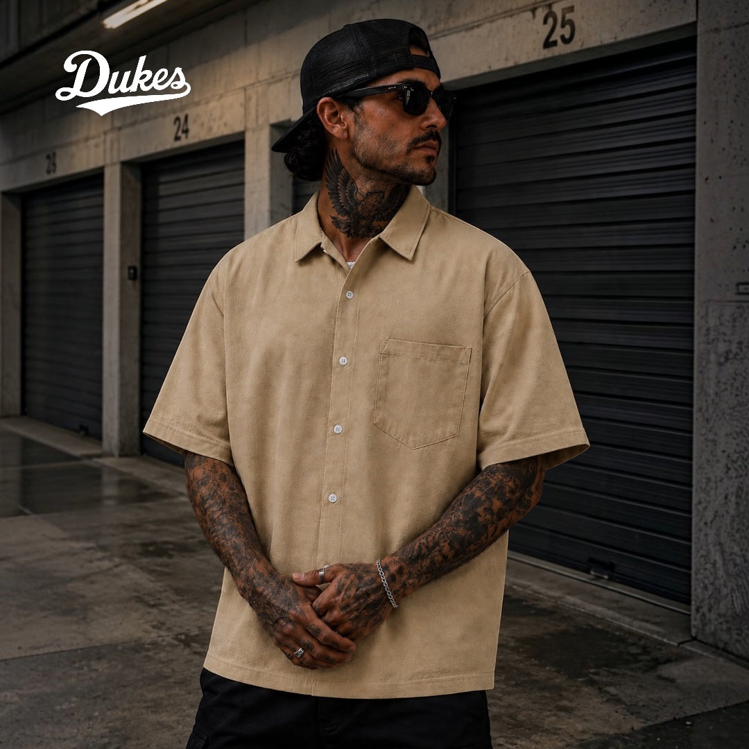 Dukes Customs Boxy Heavyweight Short Sleeve Shirt