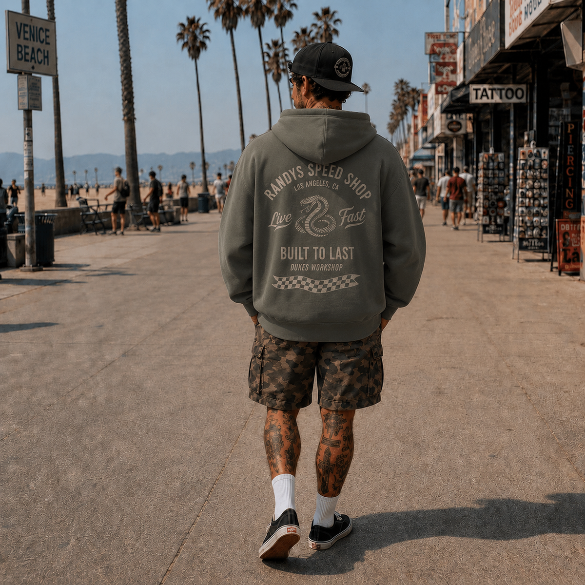Randys Speed Shop Oversized Hoodie
