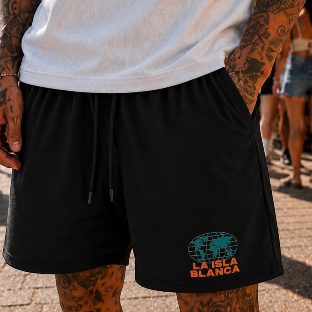 Dukes White Isle Drawstring Shorts