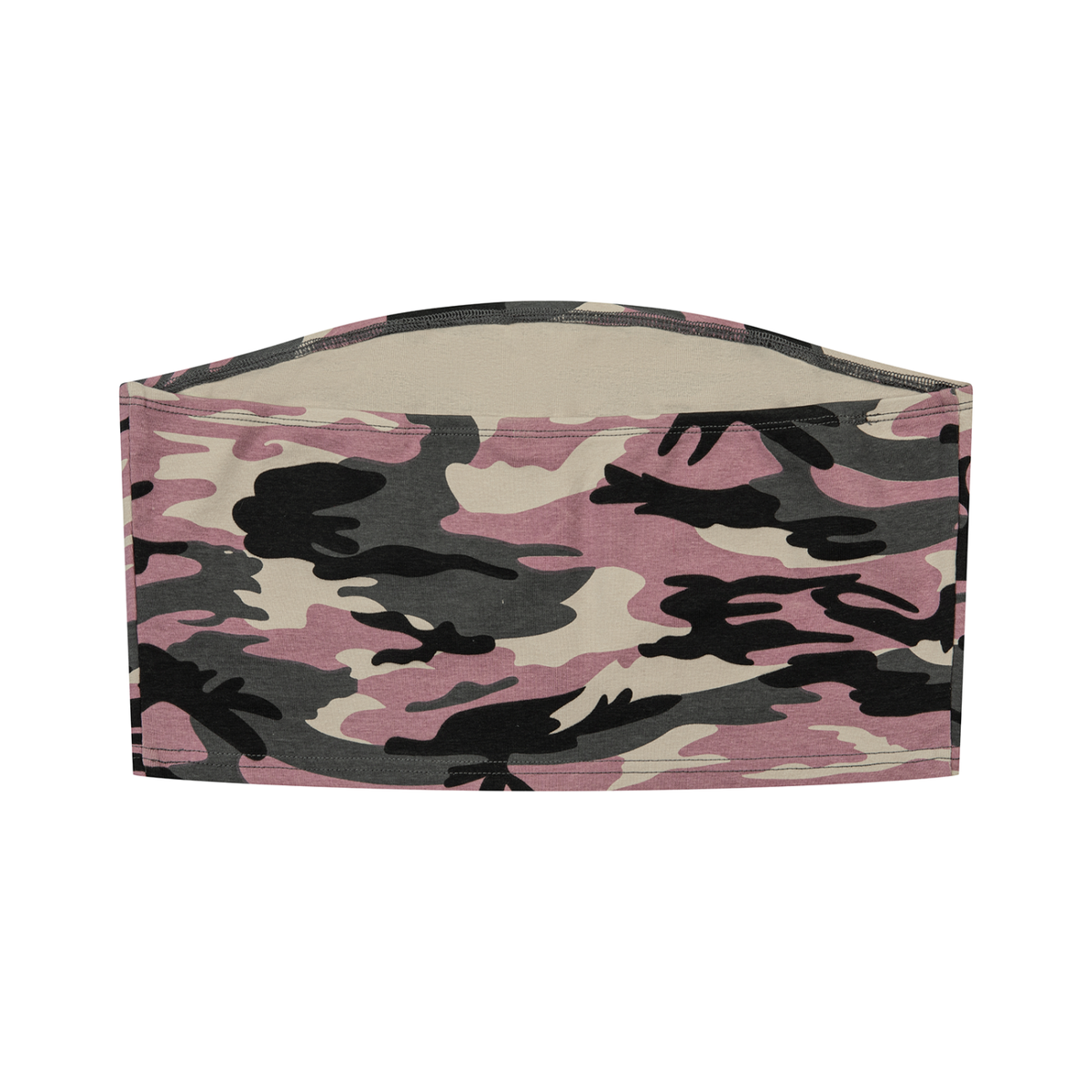 Dukes Camo Cropped Tube Top