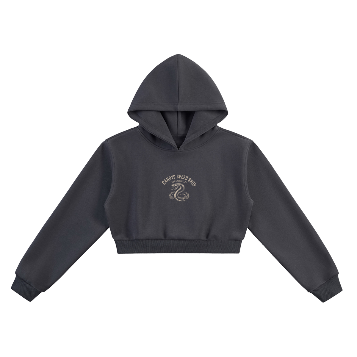 Randys Speed Shop Cropped Hoodie