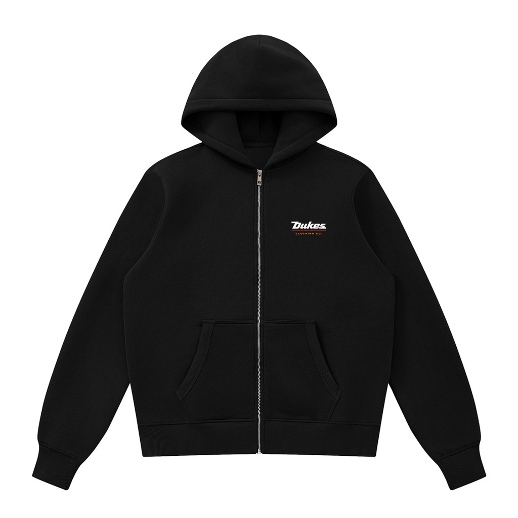 Dukes Burnout Full Zip Hoodie